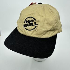 Vintage Winston Cigarette Baseball‎ Cap Mens Brown Black Hat No Bull Deadstock